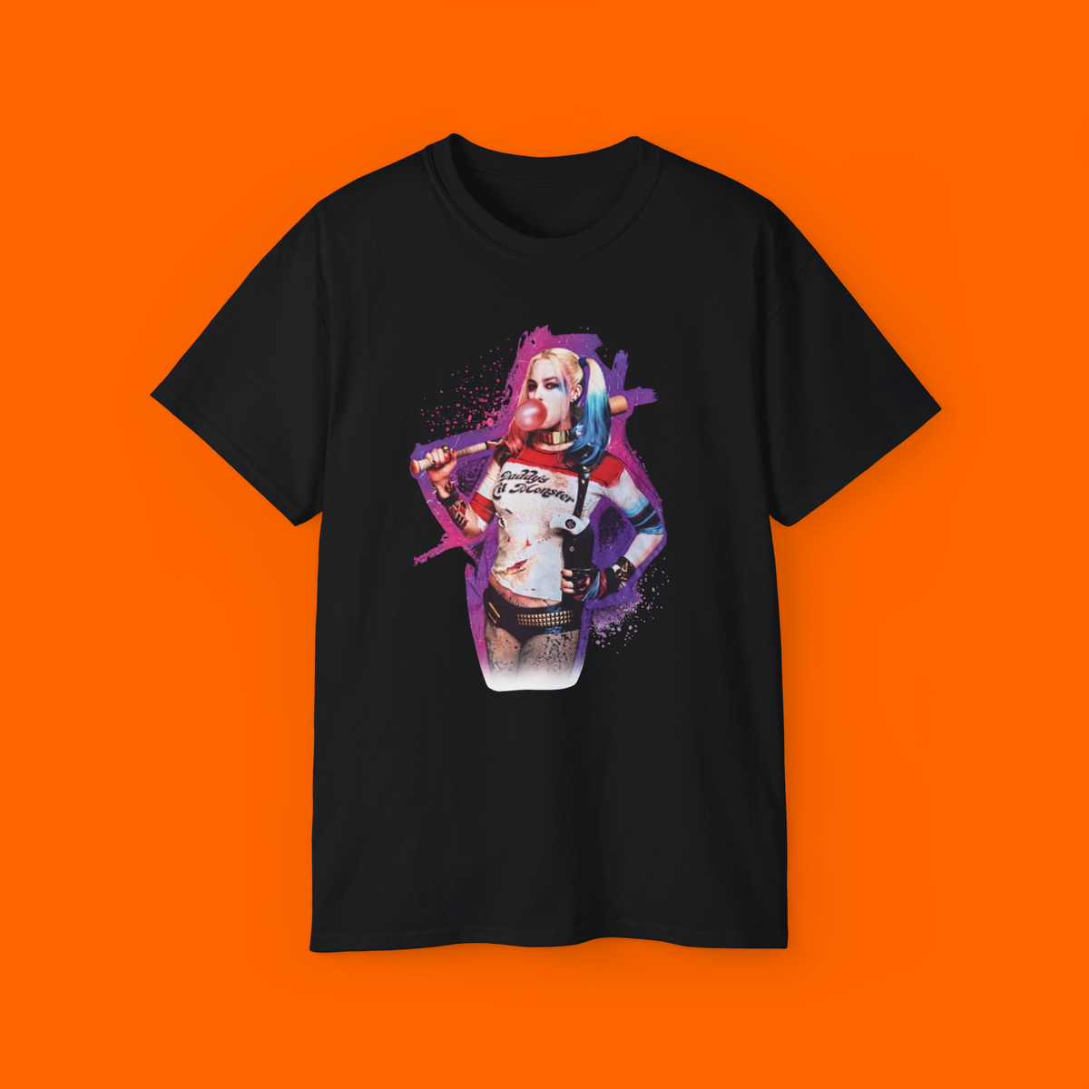 Herley Quinn Bubble Gum T-Shirt