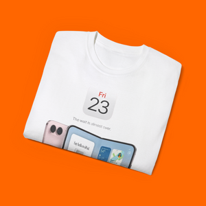 APPLE IPOD ON THIS DAY THE WAIT IS ALMOST OVER SHIRT