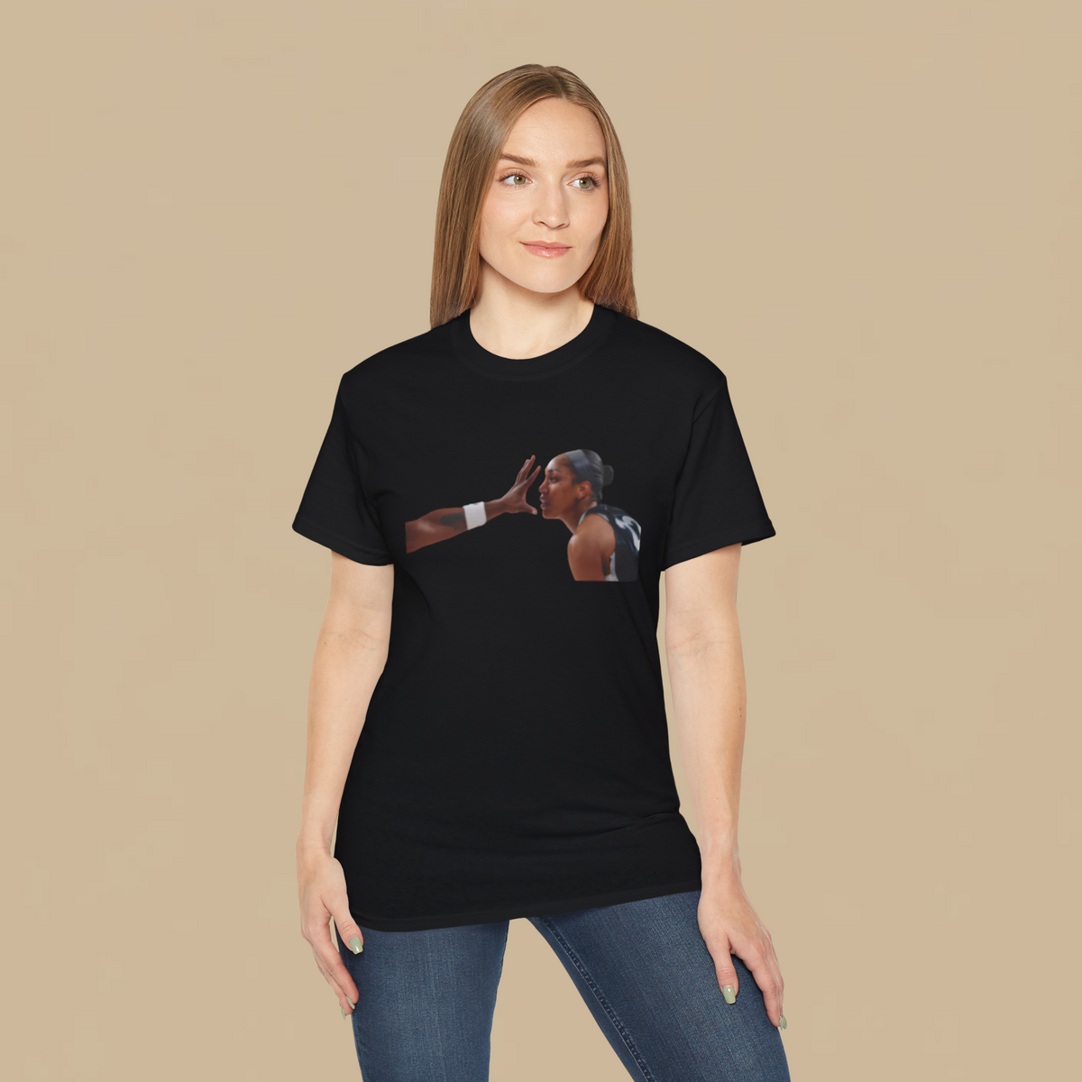 A'ja Wilson MVP Basketball Retro 90s T-Shirt