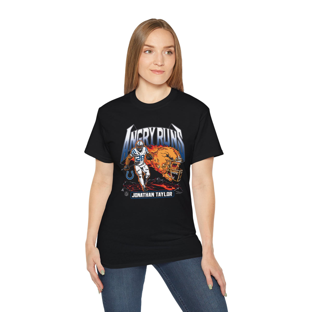 Angry Runs Player Graphic Tri-Blend T-Shirt
