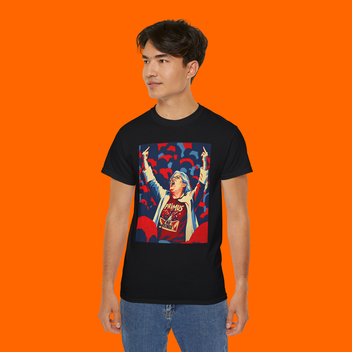 Aunt Sue Primus No Kings Middle Finger Shirt
