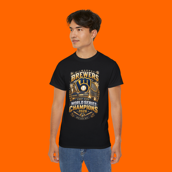 BREWERS FIRST EVER WORLD SERIES CHAMPIONS 2026 SHIRT