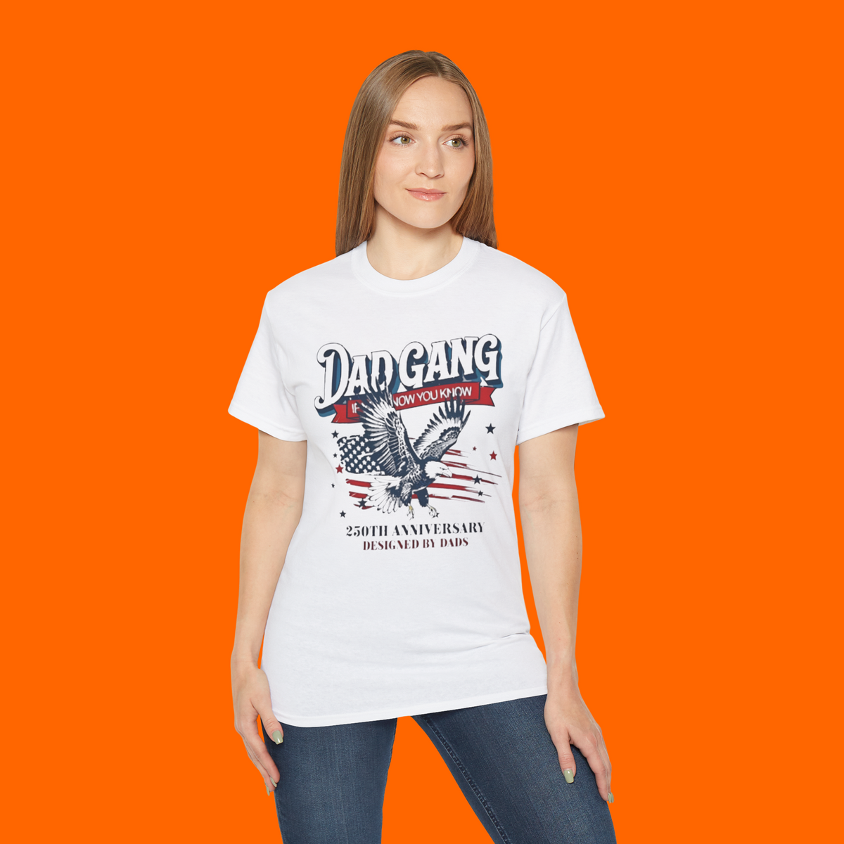 Dad Gang If You Know You Know 250th Anniversary Designed by Dads shirt