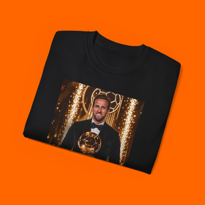 HARRY KANE BALLON D'OR T-SHIRT | RETRO ENGLAND SOCCER GRAPHIC TEES