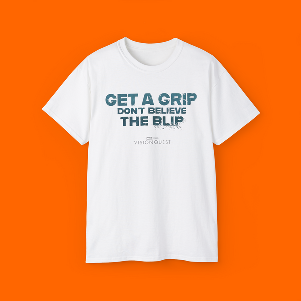 Marvel VisionQuest Get A Grip Don’t Believe The Blip Shirt
