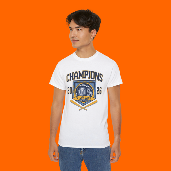 Milwaukee Brewers MIL Ring World Champions T-Shirt