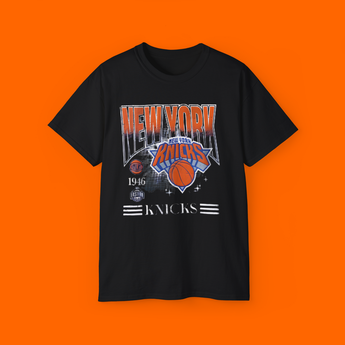 New York Knicks 1946 Eastern Conference Distressed Shirt