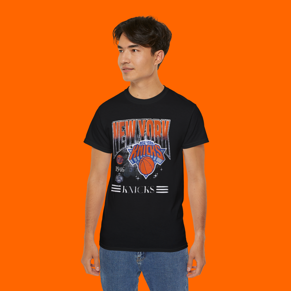 New York Knicks 1946 Eastern Conference Distressed Shirt