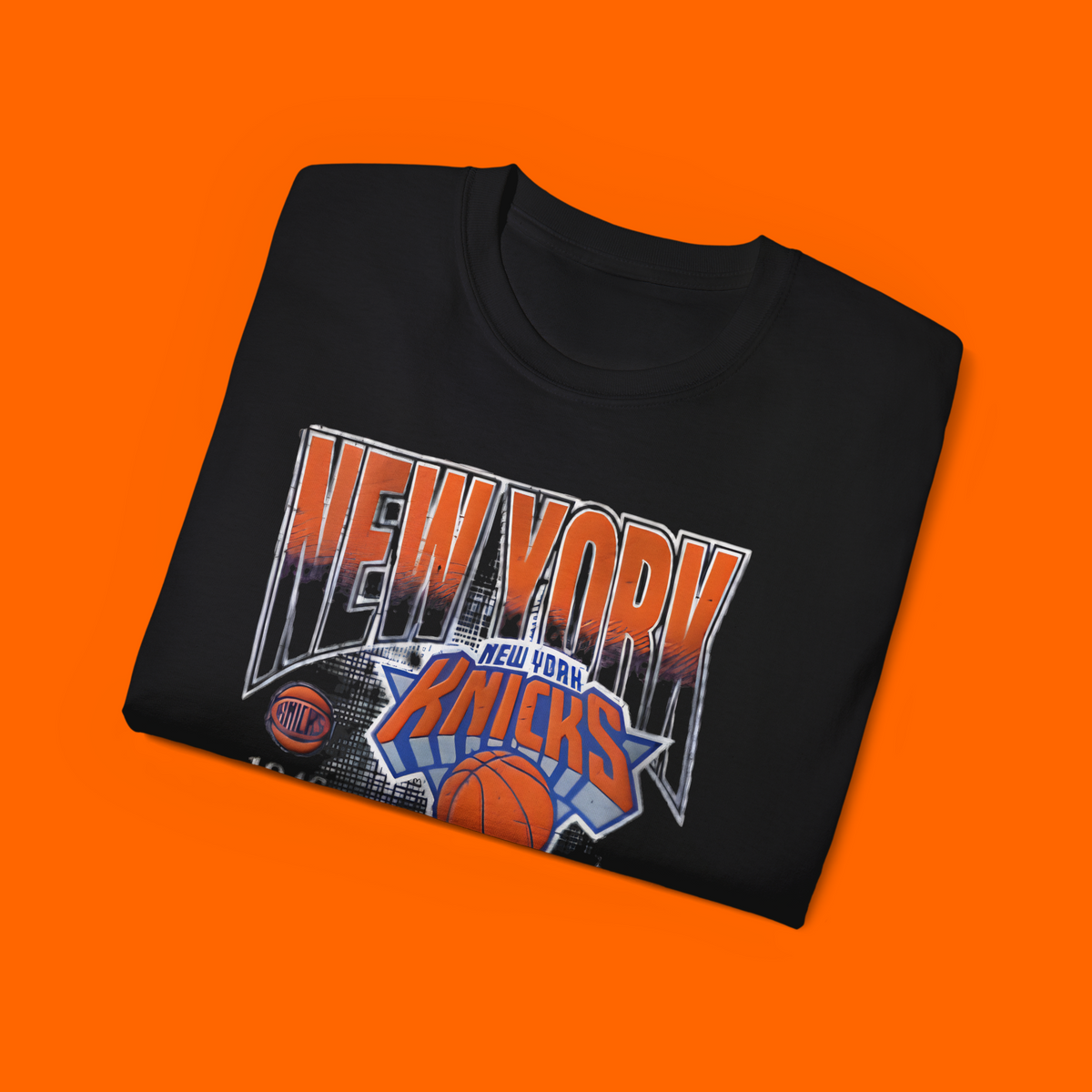 New York Knicks 1946 Eastern Conference Distressed Shirt