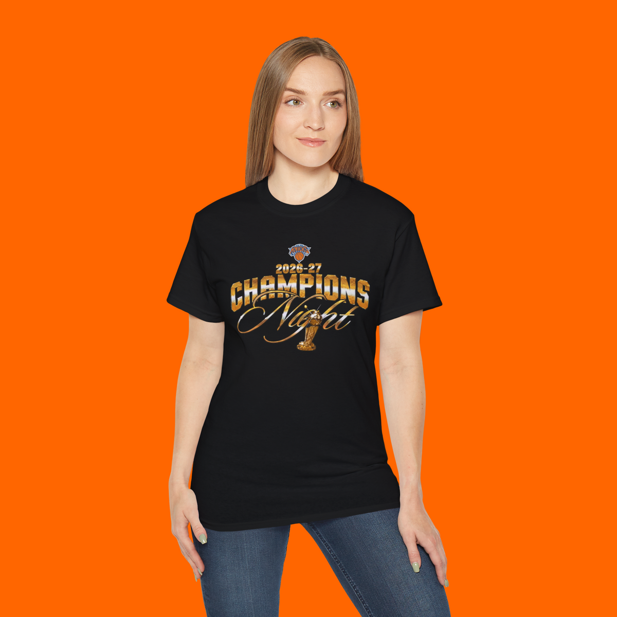New York Knicks 2026-27 Champions Night Shirt