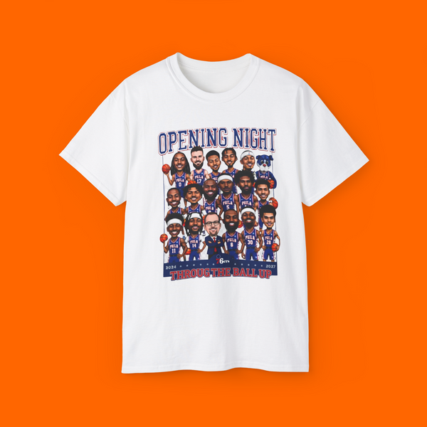 PHILADELPHIA 76ERS OPENING NIGHT SHIRT