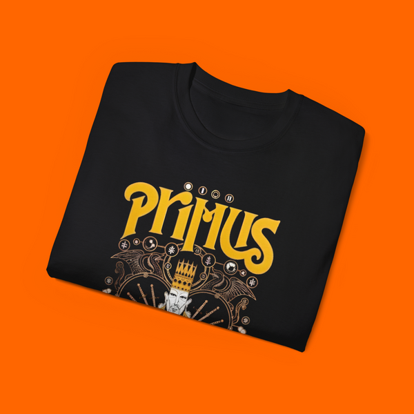 Primus Tribute To Kings Kicked Out Of a Trump Rally 2026 In Syracuse T-shirts
